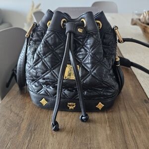 SOLD! Authentic MCM Mini Bucket Bag